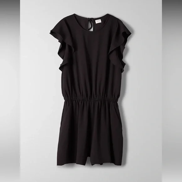 Aritzia Wilfred Fleurette Romper - Light Blue XS - Picture 5 of 6